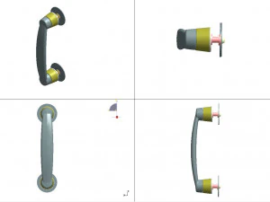 Door handle 3D Model
