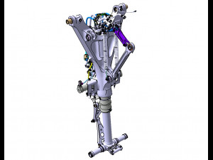 FRONT LANDING GEAR Modèle 3D