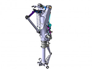 FRONT LANDING GEAR Modèle 3D