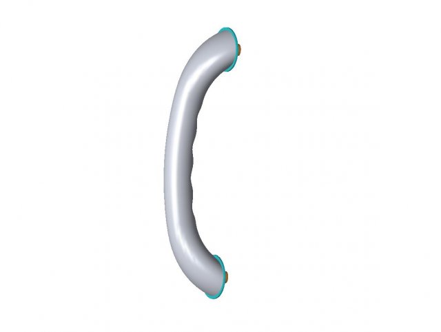 door handle 3D 模型 .c4d .max .obj .3ds .fbx .stl .blend 