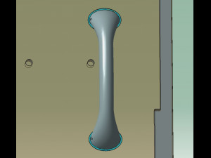 door handle 3D 模型