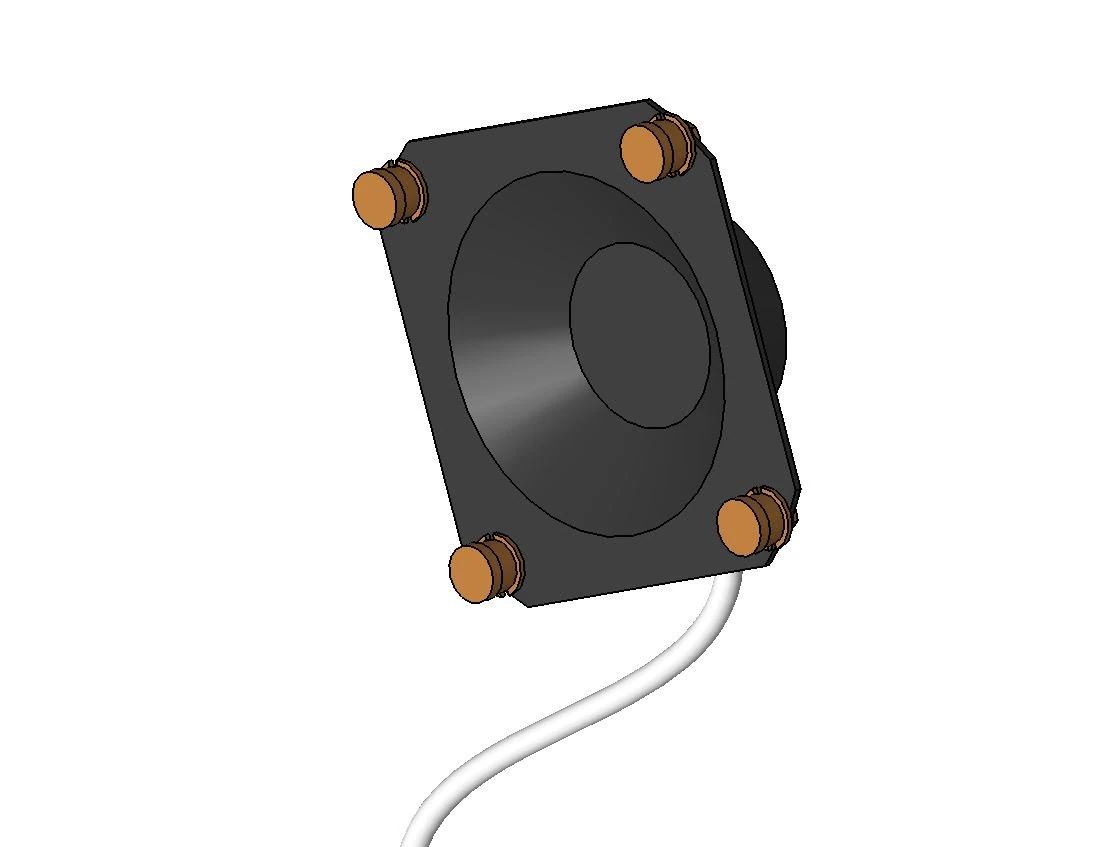SPEAKER 3D Model .c4d .max .obj .3ds .fbx .stl .blend 