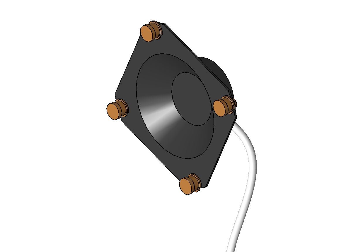 Speaker 3d model