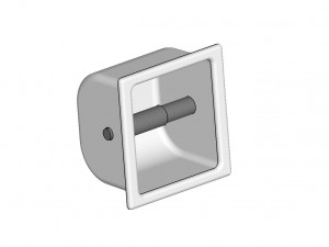 toilet paper holder Model 3D