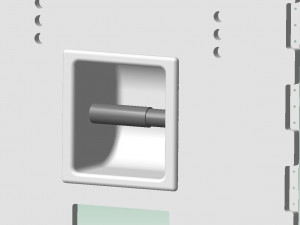 toilet paper holder Model 3D