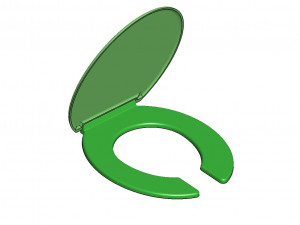 toilet seat 3D Model
