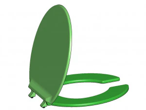 toilet seat 3D Model