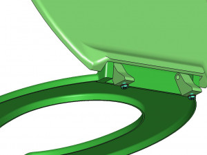toilet seat 3Dモデル