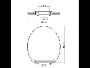 toilet seat 3Dモデル