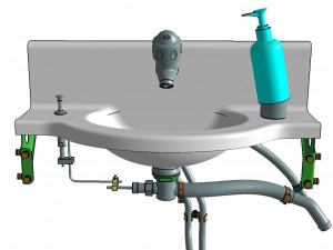 SINK ASSY 3D Model