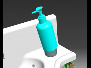 SINK ASSY 3D Model