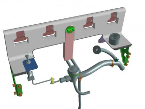 SINK ASSY 3D Model