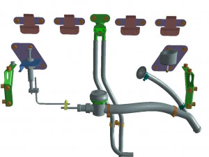 SINK ASSY 3D Model