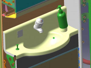 SINK ASSY Modelo 3D