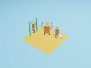 small battery 3D Model
