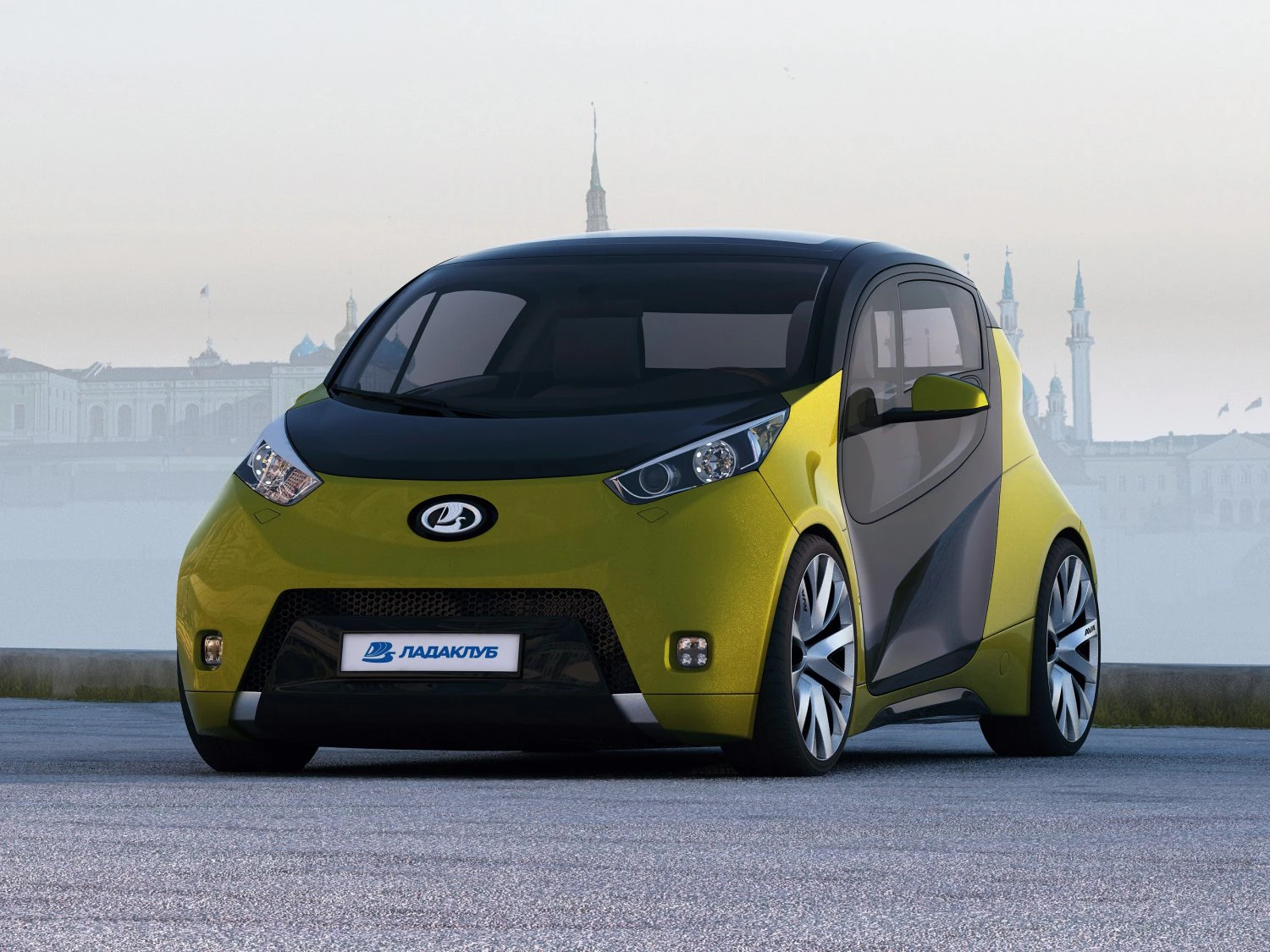 lada compact 3D Model .c4d .max .obj .3ds .fbx .stl .blend
