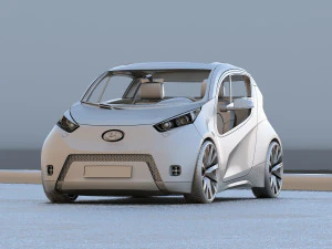 lada compact 3D Model