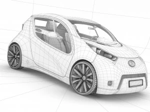 lada compact 3D Model
