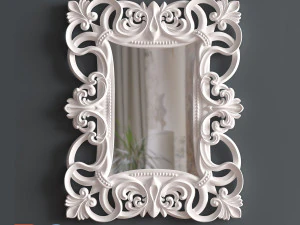 mirror in classic style 3D Model