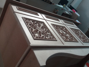 stand in the ethnic style 3d print model 3D 模型