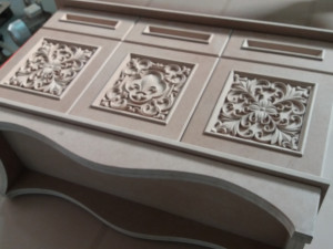 stand in the ethnic style 3d print model 3D 模型