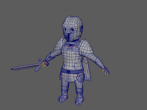 small knight Model 3D