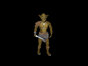 goblin warrior Modelo 3D