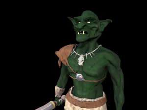 goblin warrior Modelo 3D