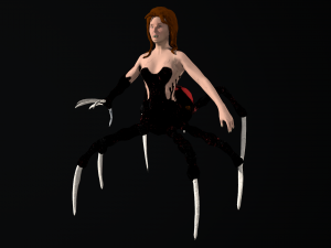 the spider queen 3D Model