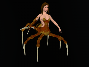 the spider queen 3D Model