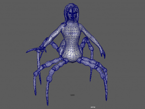 the spider queen 3D Model
