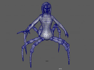 the spider queen 3D Model