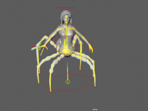 the spider queen 3D Model