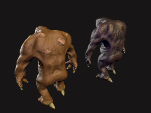 the cyclops low poly 3D Model