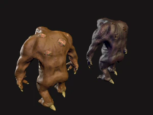 the cyclops low poly 3D Model