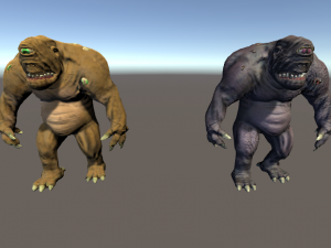the cyclops low poly 3D Model