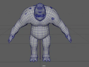 the cyclops low poly 3D Model