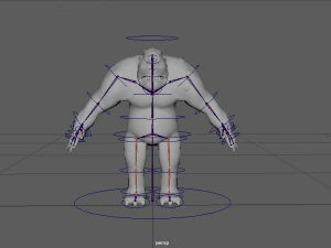 the cyclops low poly 3D Model