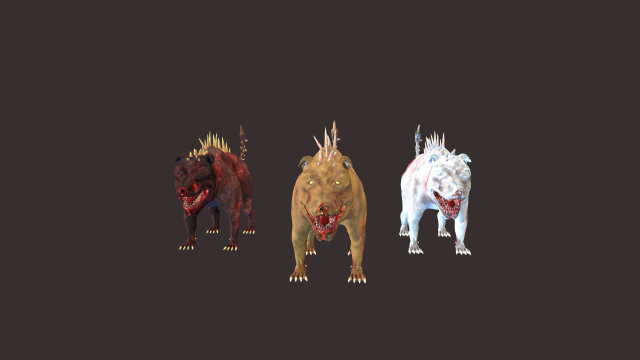 the hound 3D Model .c4d .max .obj .3ds .fbx .stl .blend 