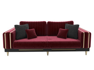 sofa velvet 3D 模型