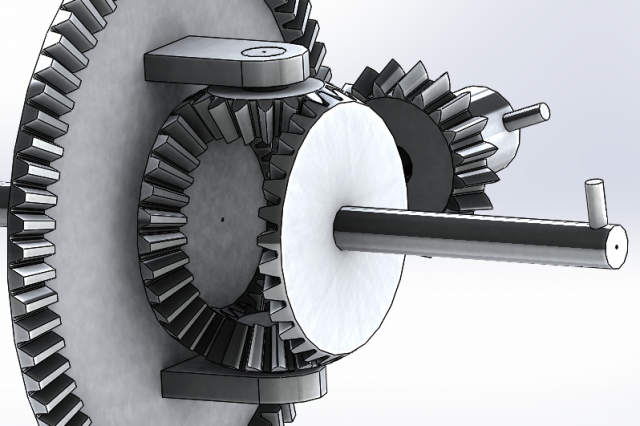 differential Model Cetak 3D .c4d .max .obj .3ds .fbx .stl .blend 