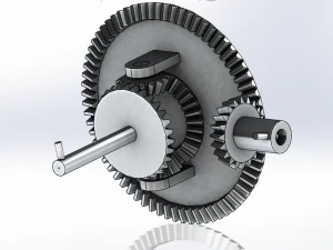 差動 3Dプリントモデル