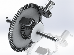differential Model Cetak 3D