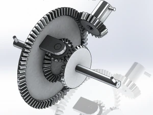 差動 3Dプリントモデル