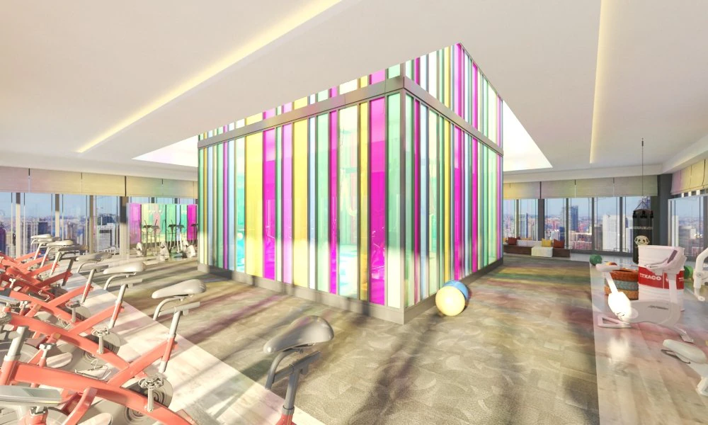 gym interior 3D Model .c4d .max .obj .3ds .fbx .stl .blend 