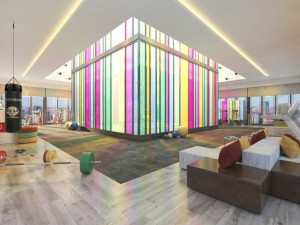 gym interior 3Dモデル