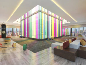gym interior 3D Model