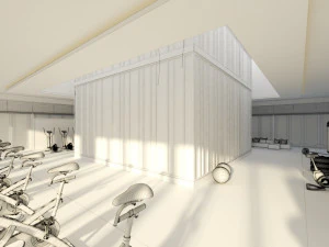 gym interior 3D Model