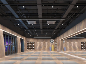 gym interior 3D Модель