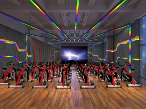 інтер'єр спортзалу 3D Модель